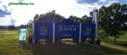 Canadian Open sign